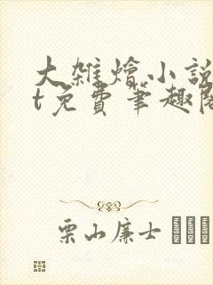 大杂烩小说txt免费笔趣阁