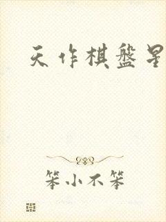 天作棋盘星作子