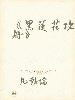 《黑莲花攻略手册》