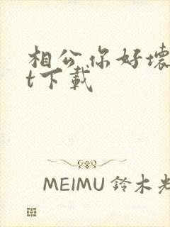 相公你好坏txt下载