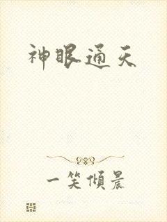 神眼通天封面