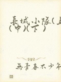 长城小队(上)(中)(下 )
