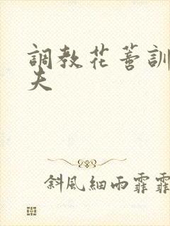 调教花蒂训诫从夫