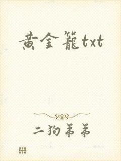 黄金笼txt