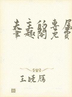 夫主的专属妻奴笔趣阁免费阅读封面