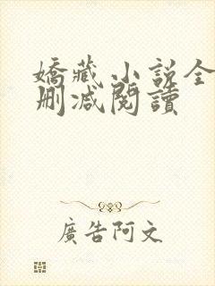 娇藏小说全文无删减阅读封面