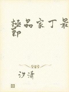 极品家丁最新章节