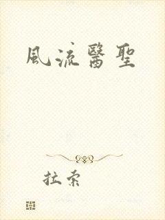 风流医圣封面