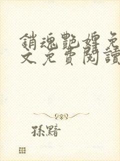 销魂艳婢免费全文免费阅读封面