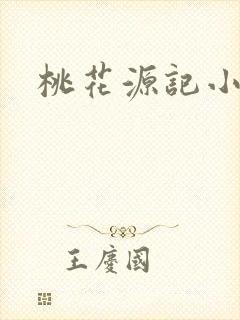 桃花源记小说封面