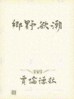 乡野欲潮封面