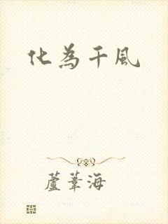 化为千风封面