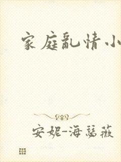 家庭乱情小说