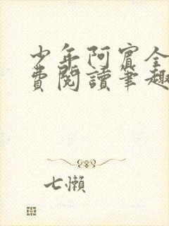 少年阿宾全文免费阅读笔趣阁