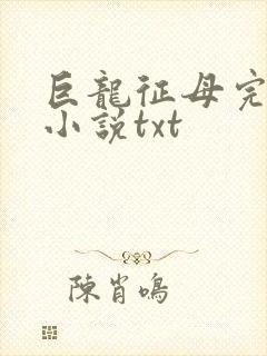 巨龙征母完结版小说txt