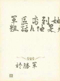 军区脔到她哭h粗话h他是疯批