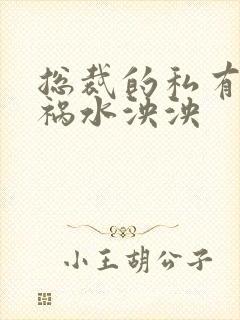 总裁的私有宝贝祸水泱泱