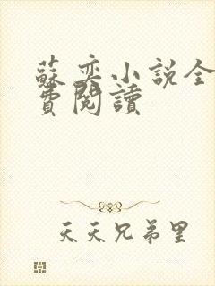 苏奕小说全文免费阅读