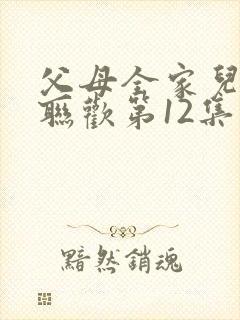 父母全家儿女大联欢第12集