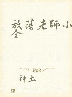 放荡老师小说大全