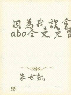 因为我误会glabo全文免费阅读封面