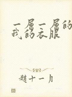 一层一层的剥开我的衣服