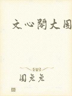 文心阁大团结封面