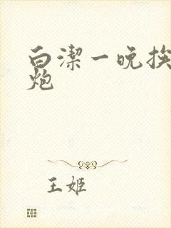 白洁一晚挨十二炮封面