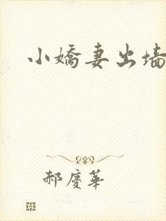 小娇妻出墙记