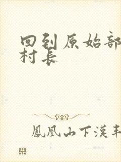 回到原始部落当村长封面