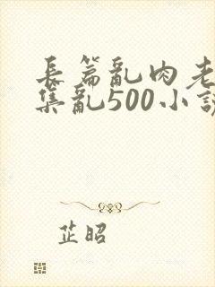 长篇乱肉老师合集乱500小说