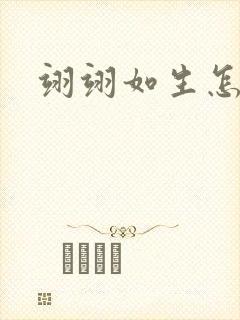 翊翊如生怎么读封面