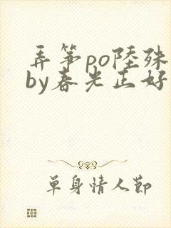 弄筝po陆殊词by春光正好