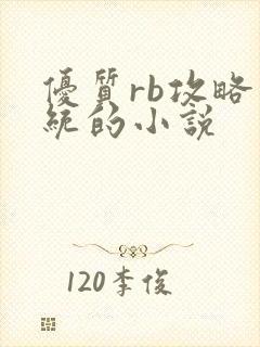 优质rb攻略系统的小说封面