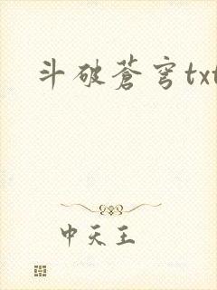 斗破苍穹txt封面