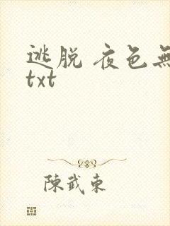 逃脱 夜色无边txt封面