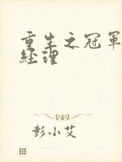 重生之冠军篮球经理