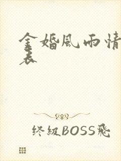 金婚风雨情演员表