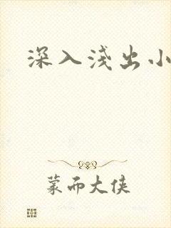 深入浅出小说