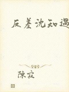 反差沈知遇晏应