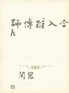 师傅推入合欢丸h封面