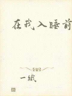 在我入睡前