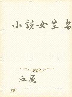 小说女生名字