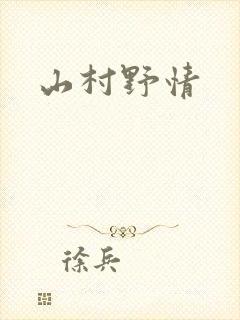山村野情封面