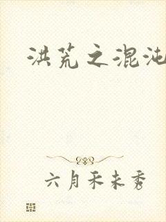 洪荒之混沌大道封面