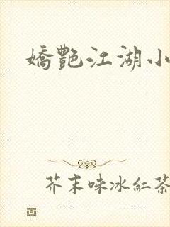 娇艳江湖小说封面