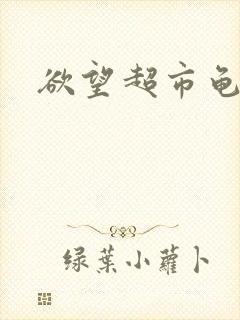 欲望超市龟甲封面