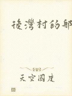 后湾村的那些事封面