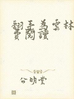 翻手为云林云免费阅读