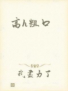 高h粗口